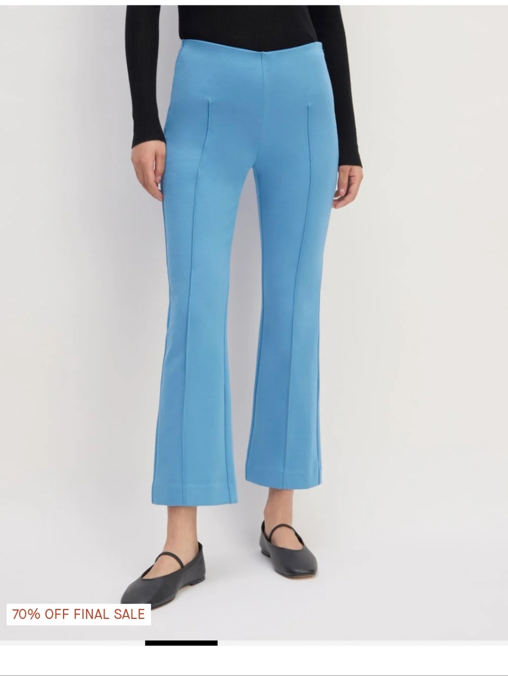 Everlane Women’s Blue Dream Kick Flare Pants